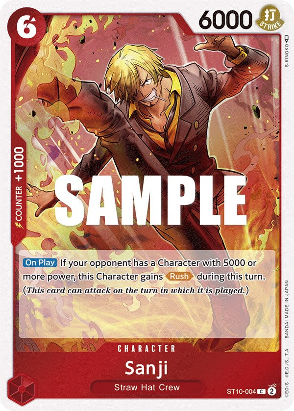 Sanji [Ultimate Deck - The Three Captains] | Total Play