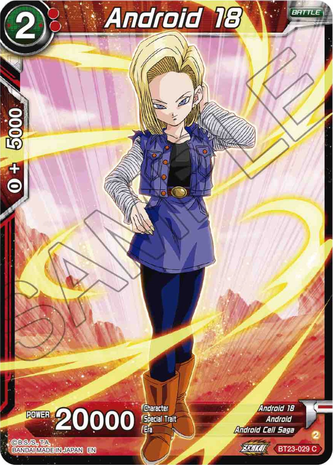 Android 18 (BT23-029) [Perfect Combination] | Total Play