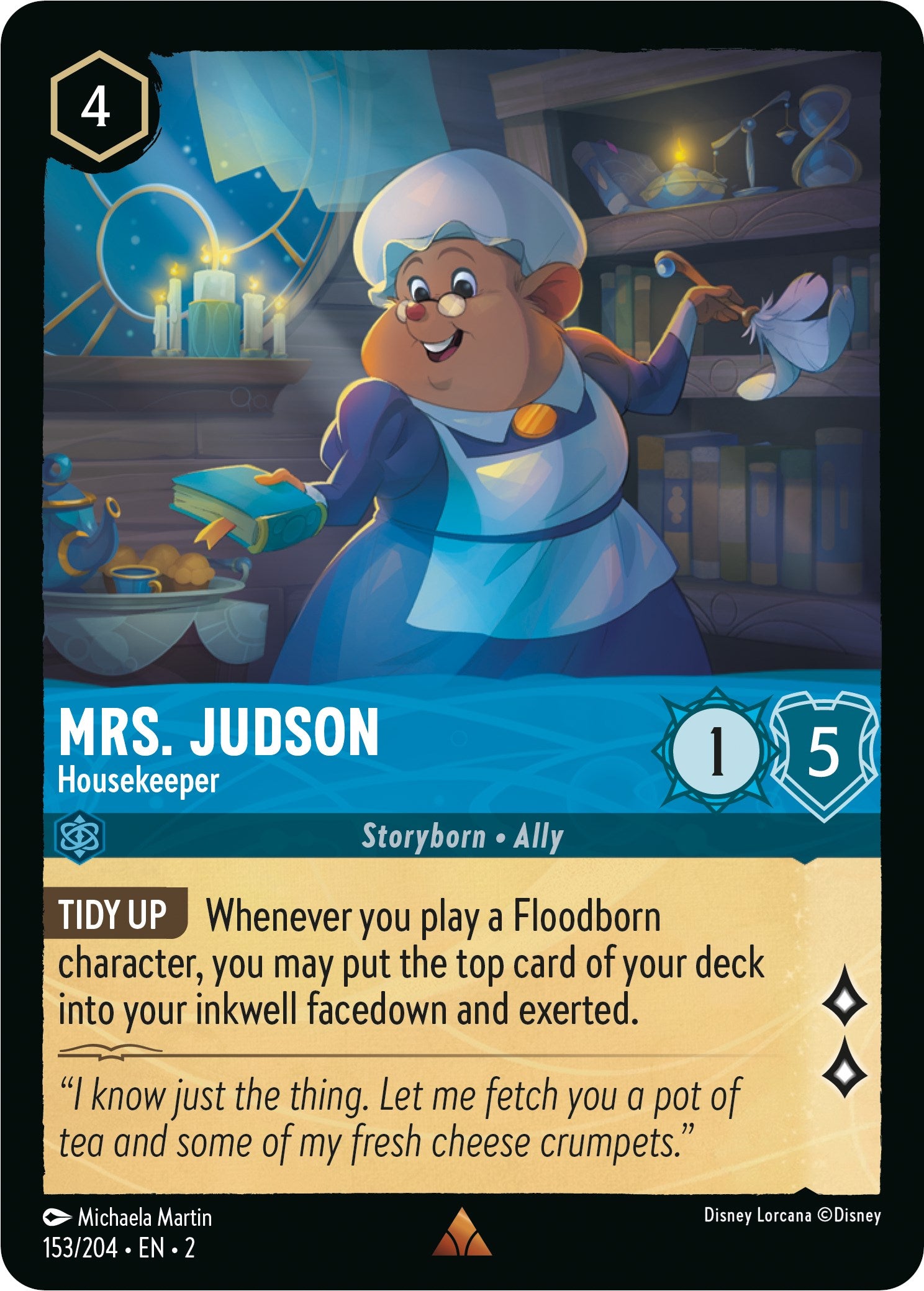 Mrs. Judson - Housekeeper (153/204) [Rise of the Floodborn] | Total Play