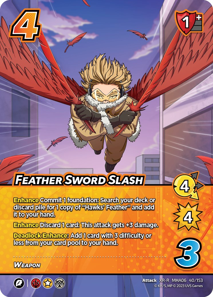 Feather Sword Slash (XR) [Jet Burn] | Total Play