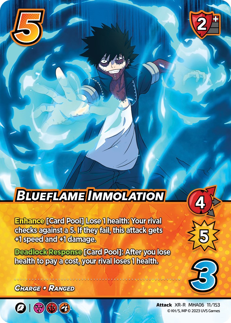 Blueflame Immolation (XR) [Jet Burn] | Total Play