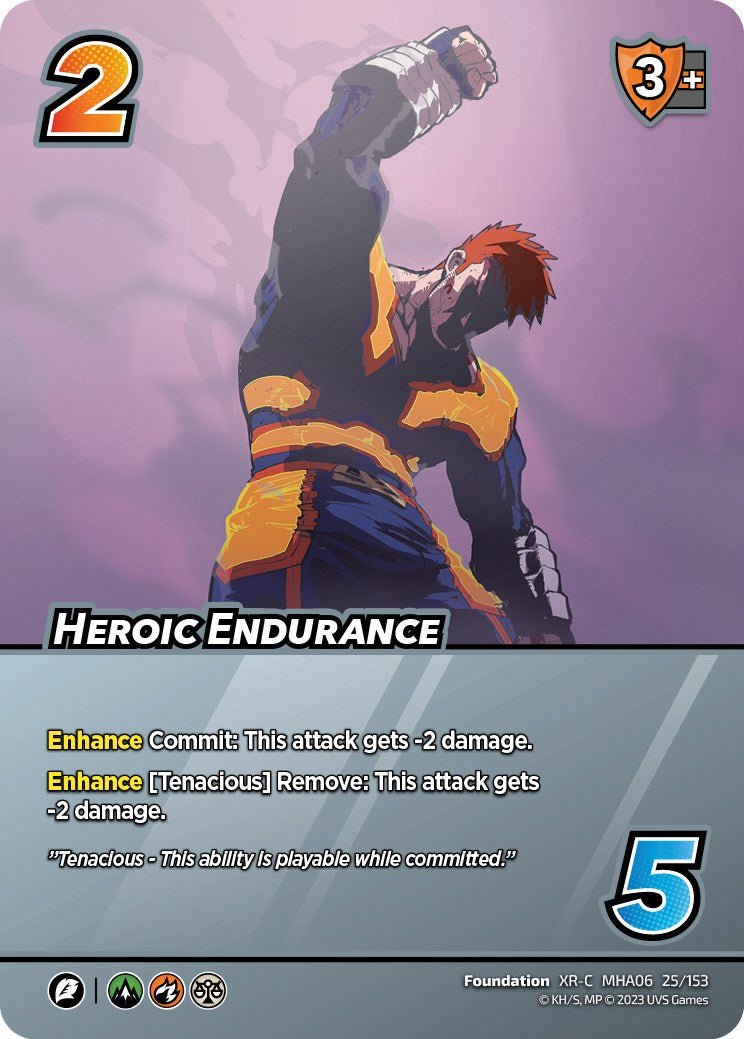 Heroic Endurance (XR) [Jet Burn] | Total Play