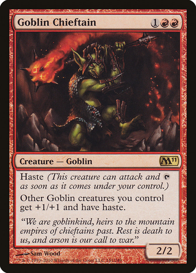 Goblin Chieftain [Magic 2011] | Total Play