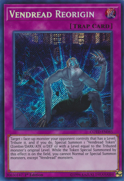 Vendread Reorigin [COTD-EN085] Secret Rare | Total Play