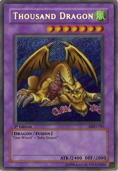 Thousand Dragon [MRD-143] Secret Rare | Total Play