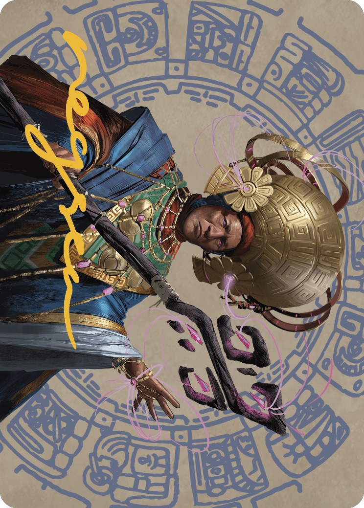 Akal Pakal, First Among Equals Art Card (46/81) (Gold-Stamped Signature) [The Lost Caverns of Ixalan Art Series] | Total Play