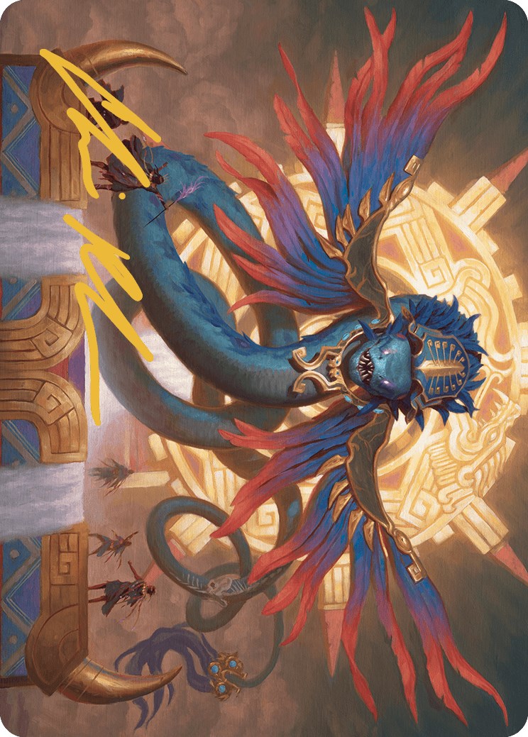 Ojer Pakpatiq, Deepest Epoch Art Card (13/81) (Gold-Stamped Signature) [The Lost Caverns of Ixalan Art Series] | Total Play