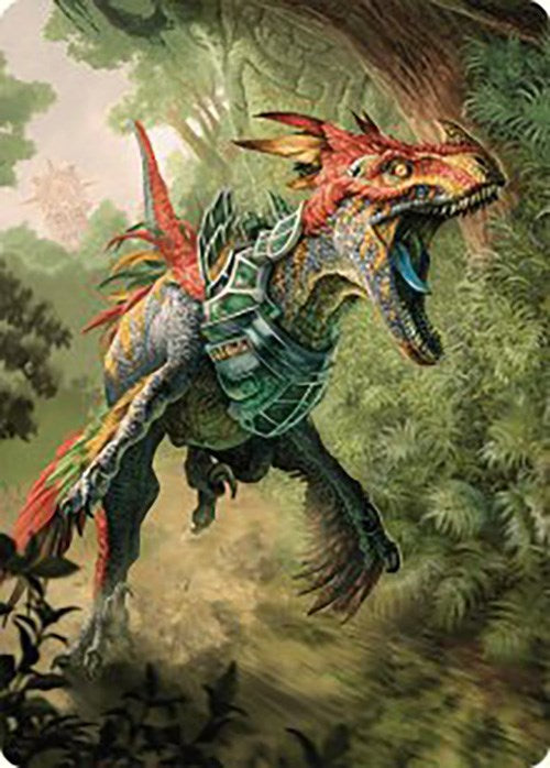 Dinosaur Token Art Card [The Lost Caverns of Ixalan Art Series] | Total Play