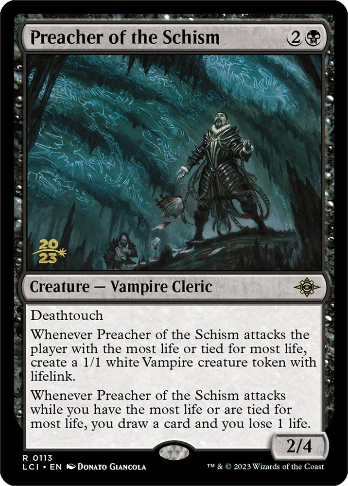 Preacher of the Schism [The Lost Caverns of Ixalan Prerelease Cards] | Total Play