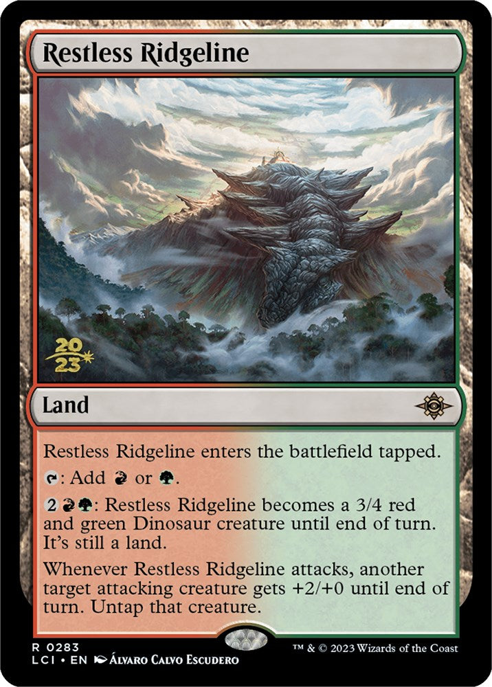 Restless Ridgeline [The Lost Caverns of Ixalan Prerelease Cards] | Total Play