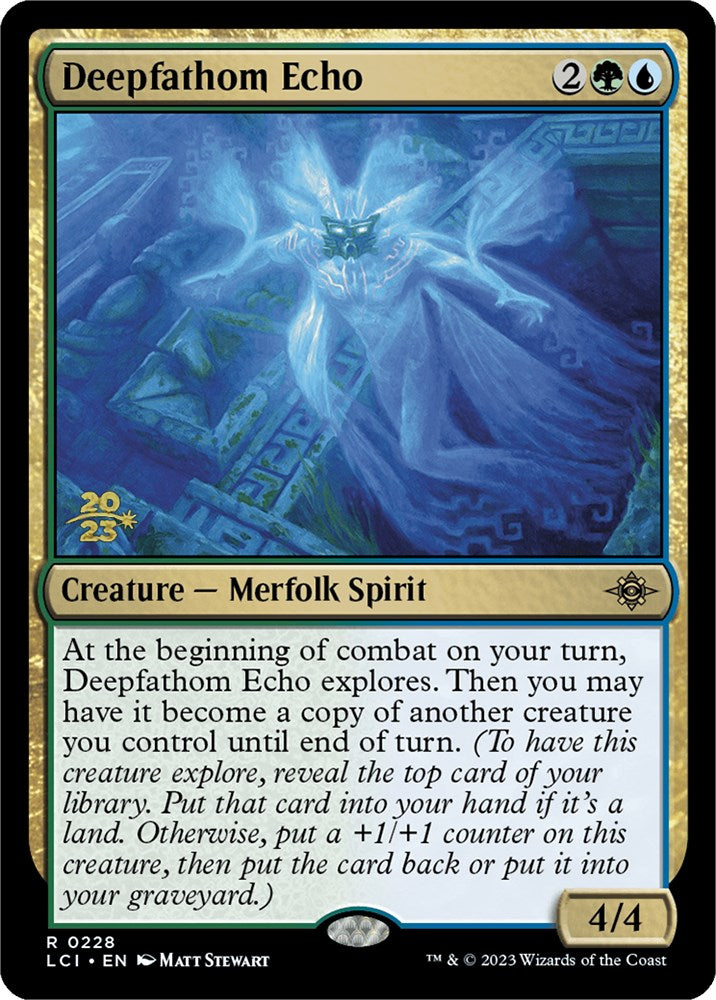 Deepfathom Echo [The Lost Caverns of Ixalan Prerelease Cards] | Total Play