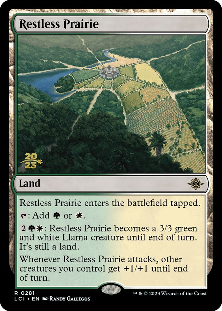 Restless Prairie [The Lost Caverns of Ixalan Prerelease Cards] | Total Play