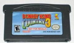 Donkey Kong Country 3 [Not for Resale] - GameBoy Advance | Total Play