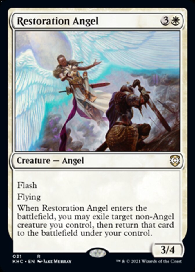 Restoration Angel [Kaldheim Commander] | Total Play