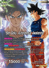 SSB Son Goku // Son Goku, Autonomous Awakening (BT23-099) [Perfect Combination] | Total Play