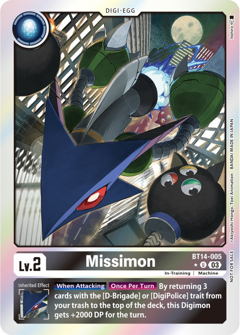 Missimon [BT14-005] (Blast Ace Box Promotion Pack) [Blast Ace] | Total Play