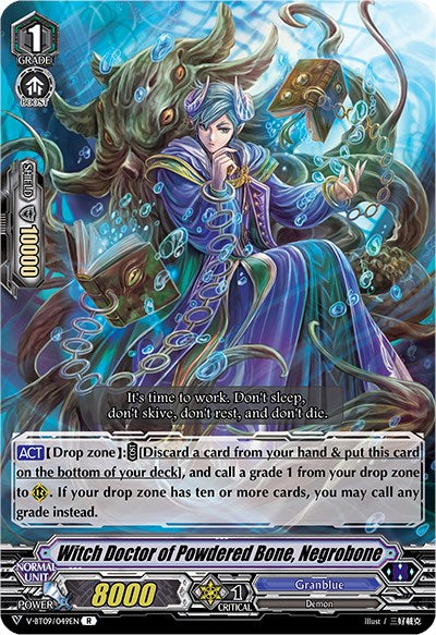 Witch Doctor of Powdered Bone, Negrobone (V-BT09/049EN) [Butterfly d'Moonlight] | Total Play