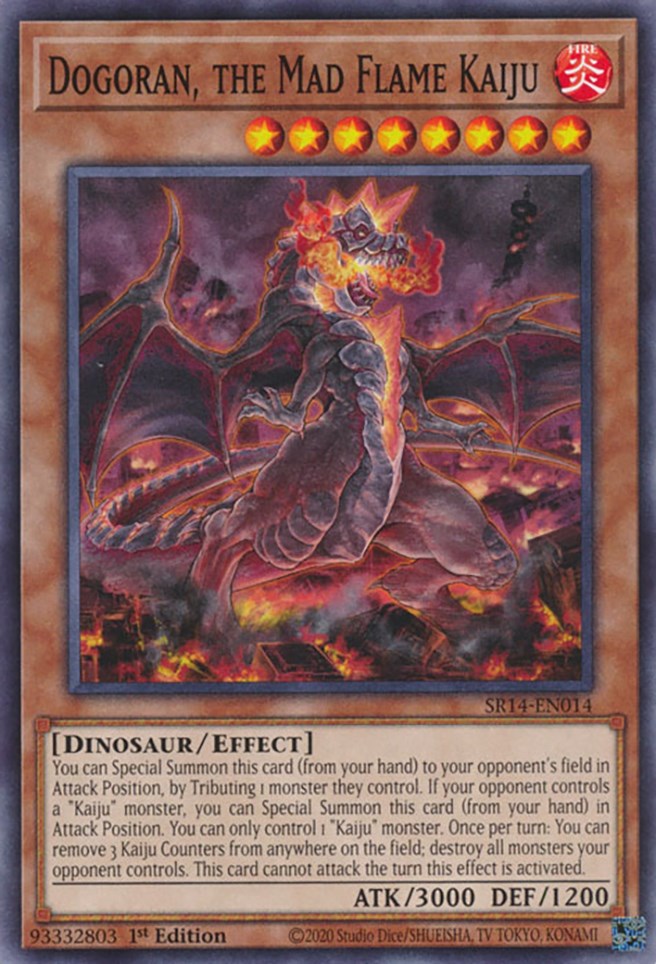 Dogoran, the Mad Flame Kaiju [SR14-EN014] Common | Total Play