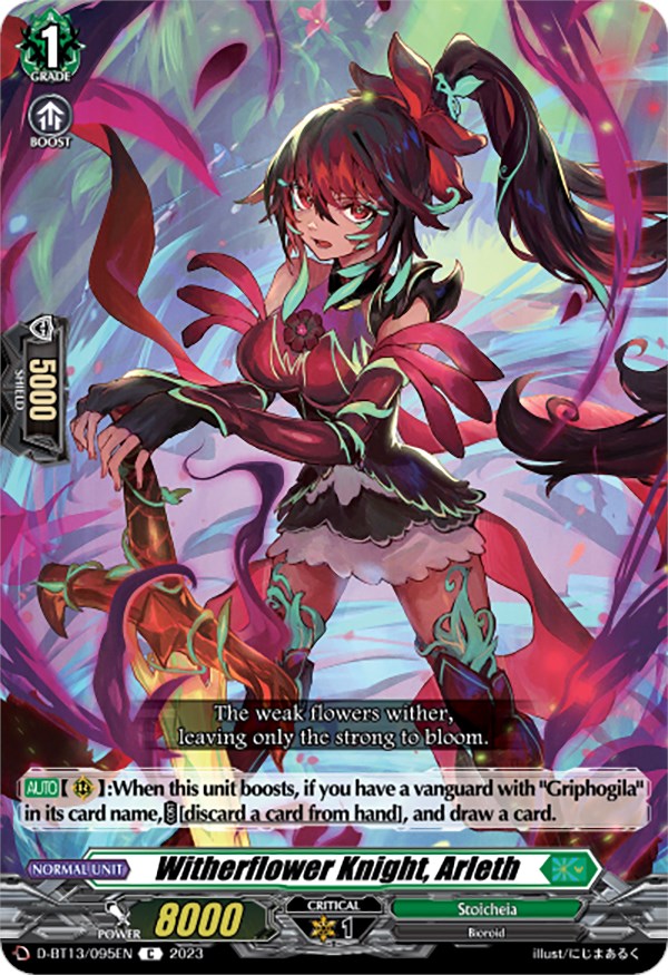 Witherflower Knight, Arleth (D-BT13/095EN) [Flight of Chakrabarthi] | Total Play