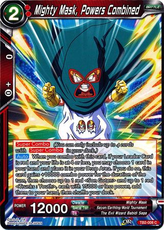 Mighty Mask, Powers Combined (TB2-008) [Revision Pack 2020] | Total Play