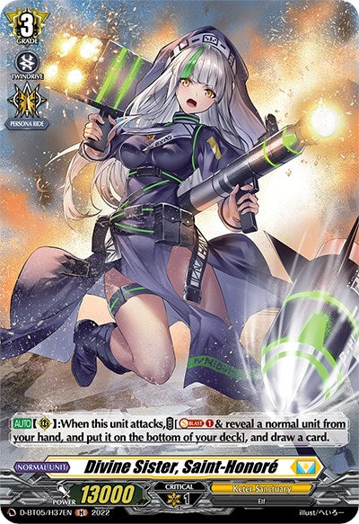 Divine Sister, Saint-Honore (D-BT05/H37EN) [Triumphant Return of the Brave Heroes] | Total Play