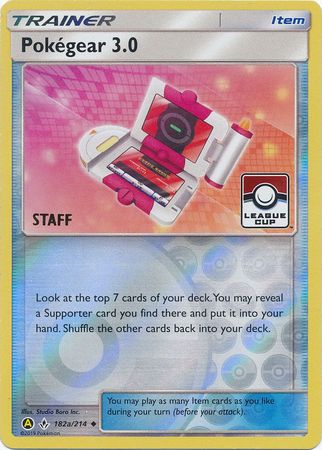 Pokegear 3.0 (182a/214)(League Promo Staff) [Sun & Moon: Unbroken Bonds] | Total Play