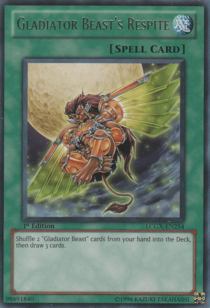 Gladiator Beast's Respite [LCGX-EN254] Rare | Total Play