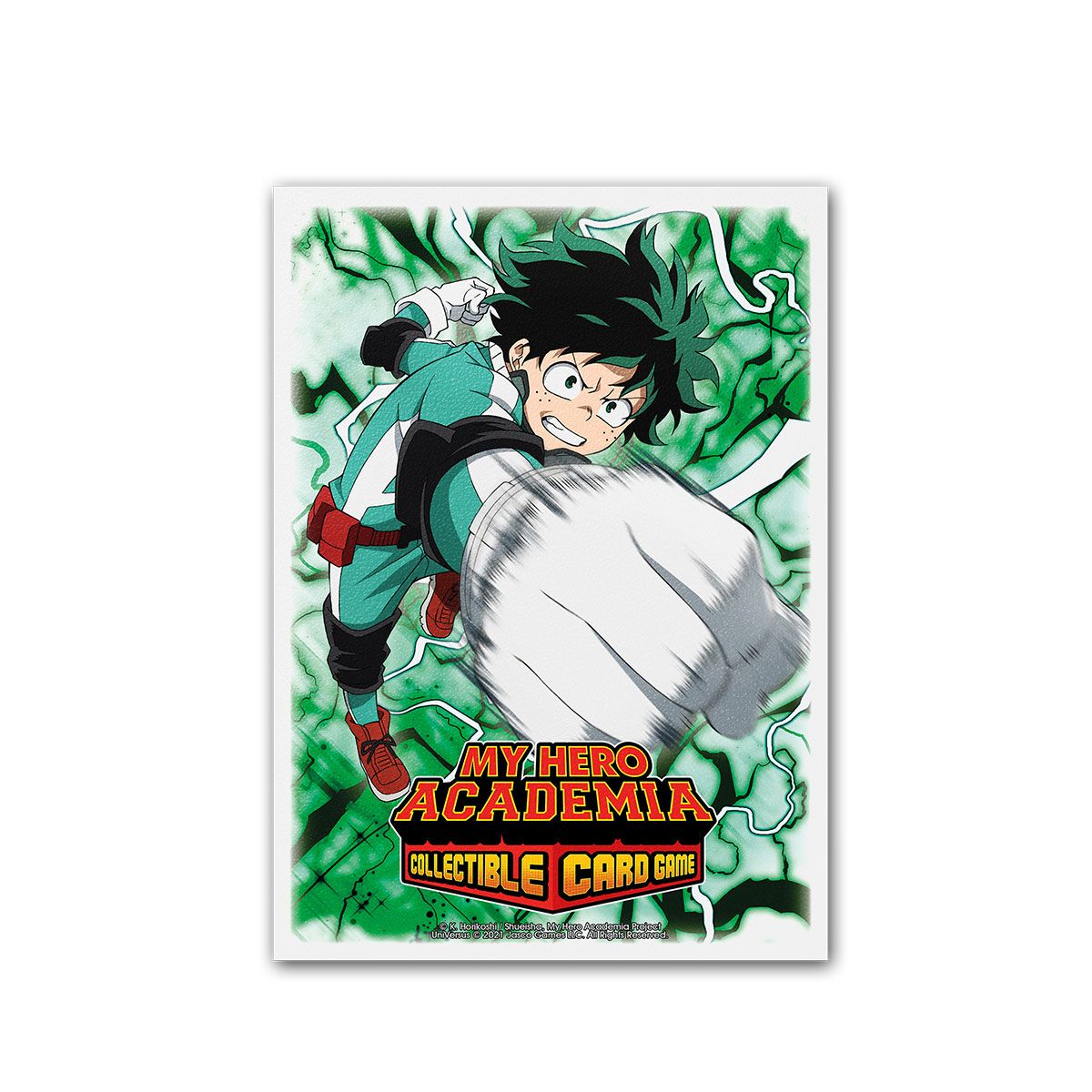 Dragon Shield: Standard 100ct Art Sleeves - My Hero Academia (Deku) | Total Play