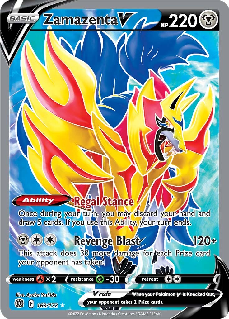 Zamazenta V (163/172) [Sword & Shield: Brilliant Stars] | Total Play