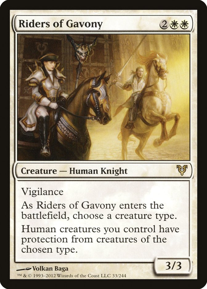 Riders of Gavony [Avacyn Restored] | Total Play
