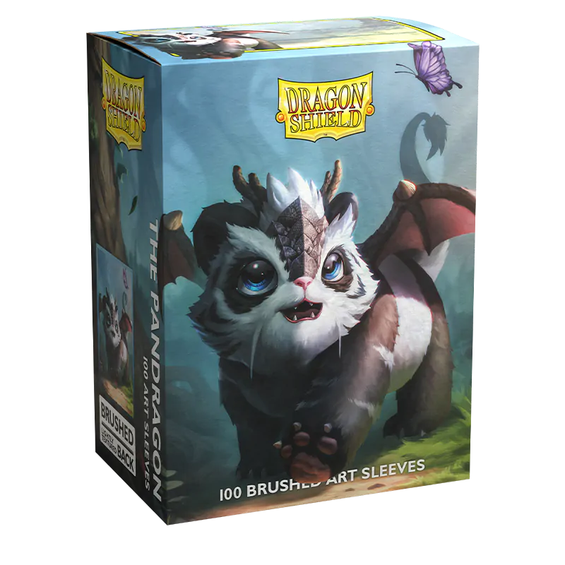 Dragon Shield: Standard 100ct Brushed Art Sleeves - The Pandragon | Total Play