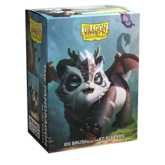 Dragon Shield: Standard 100ct Brushed Art Sleeves - The Pandragon | Total Play