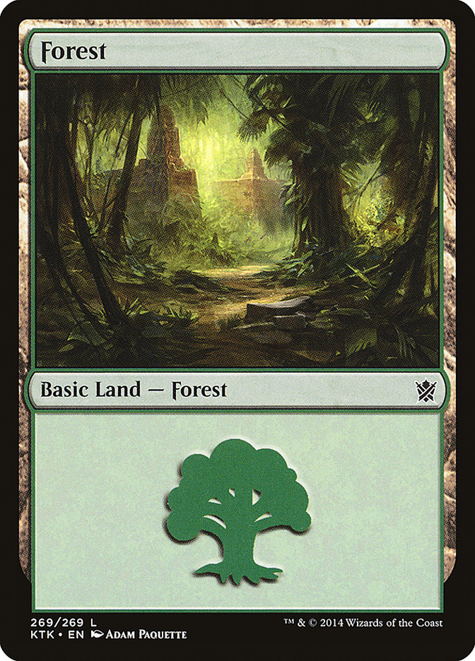 Forest (269) [Khans of Tarkir] | Total Play