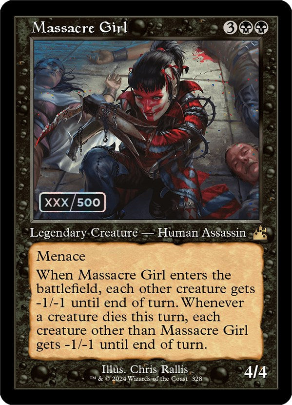 Massacre Girl (Retro) (Serialized) [Ravnica Remastered] | Total Play