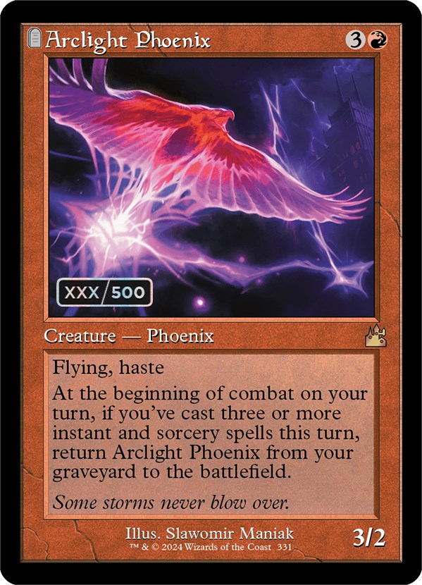 Arclight Phoenix (Retro) (Serialized) [Ravnica Remastered] | Total Play