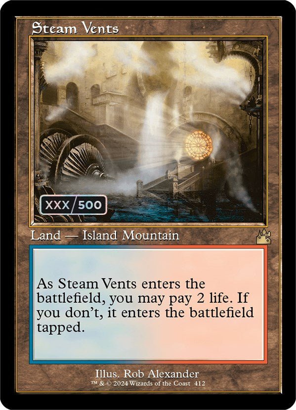 Steam Vents (Retro) (Serialized) [Ravnica Remastered] | Total Play