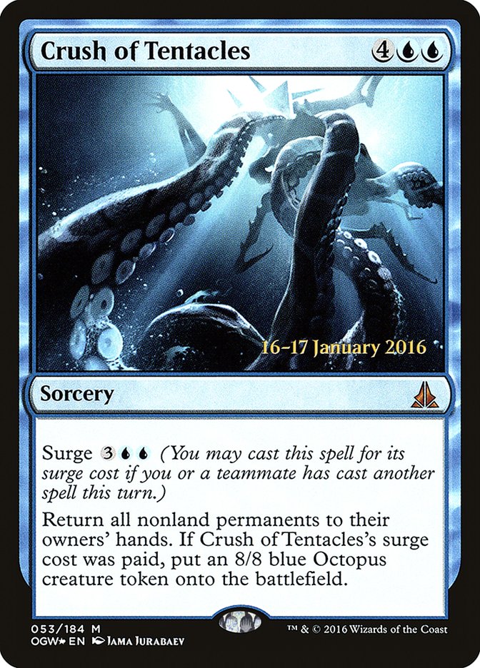 Crush of Tentacles [Oath of the Gatewatch Prerelease Promos] | Total Play