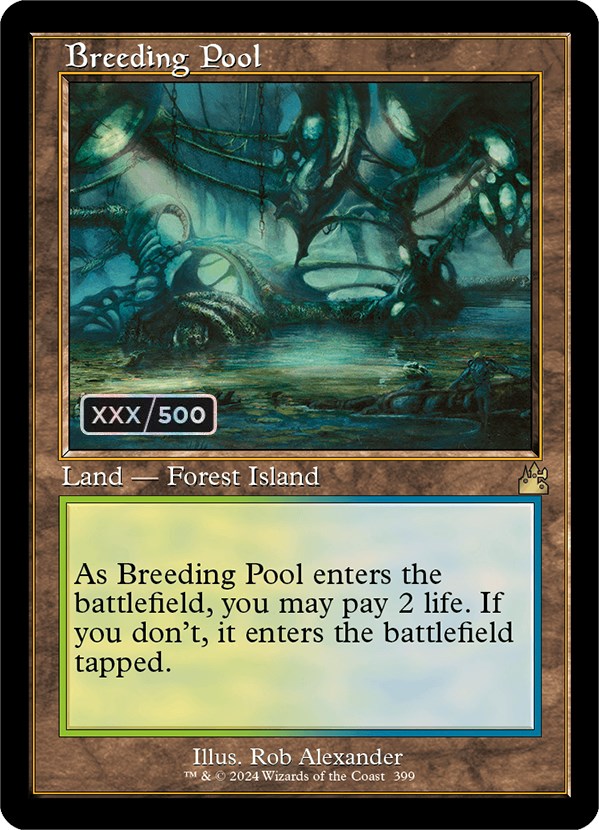 Breeding Pool (Retro) (Serialized) [Ravnica Remastered] | Total Play