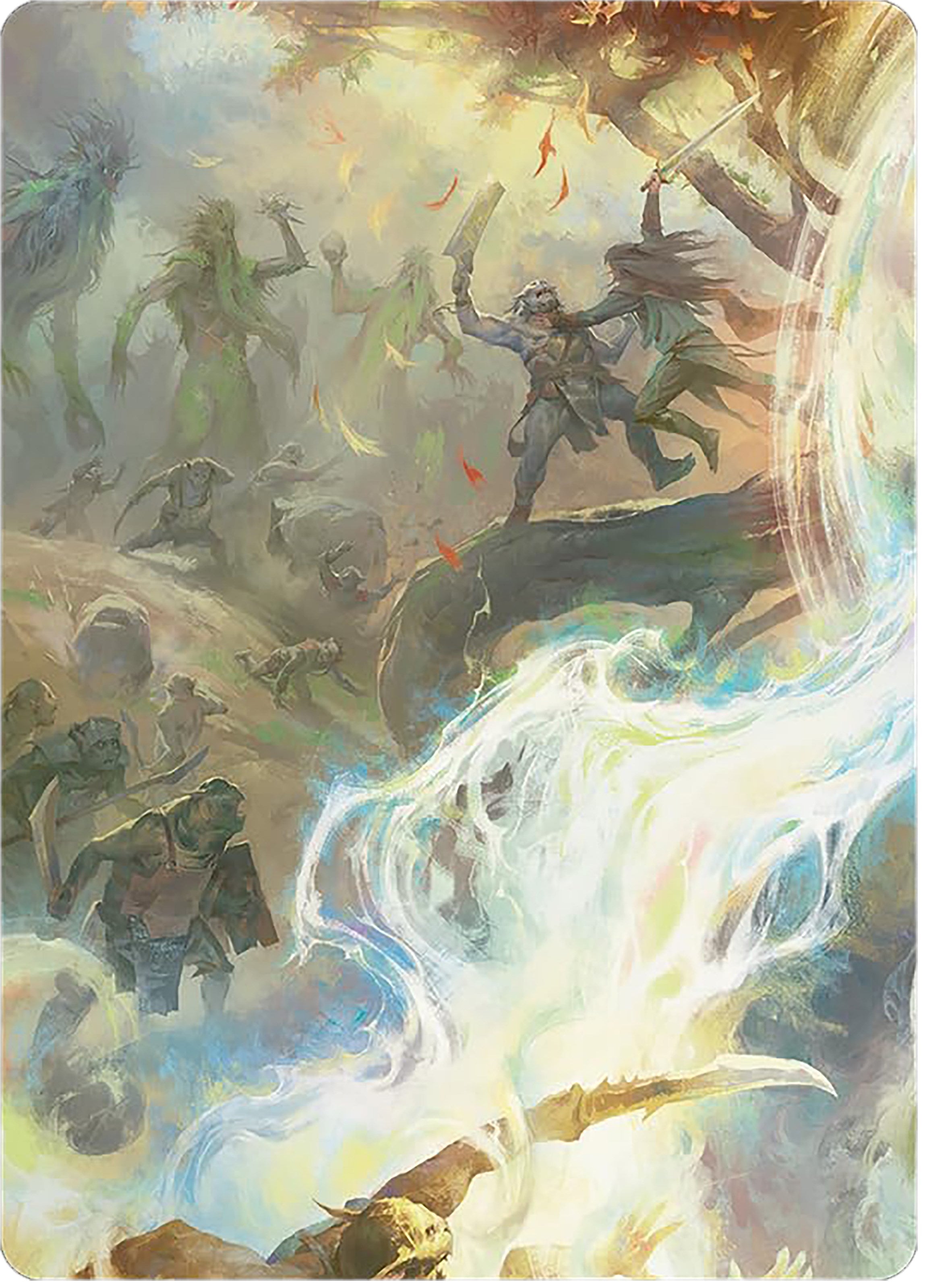 Arboreal Alliance Art Card [The Lord of the Rings: Tales of Middle-earth Art Series] | Total Play