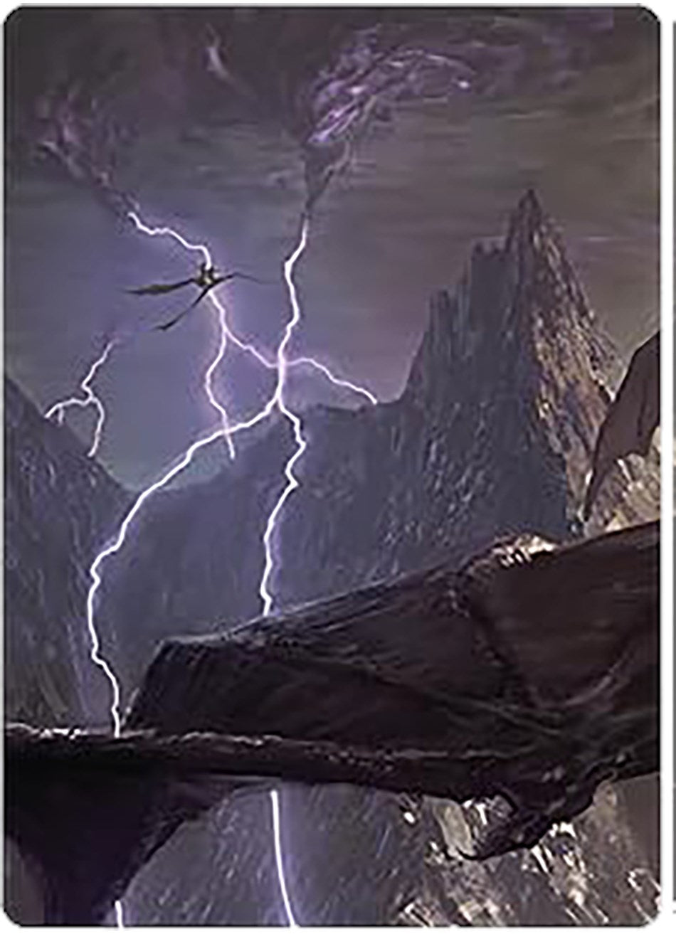 Call Forth the Tempest Art Card [The Lord of the Rings: Tales of Middle-earth Art Series] | Total Play