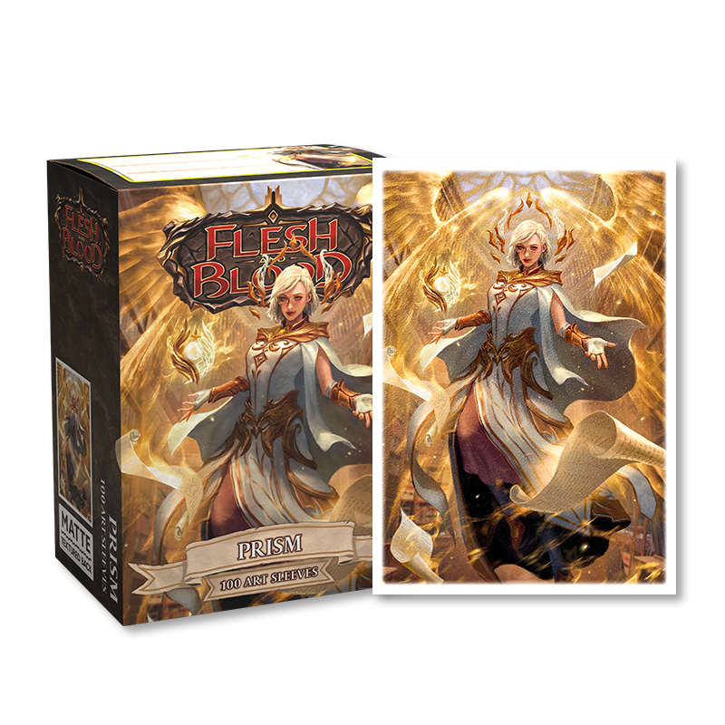 Dragon Shield: Standard 100ct Art Sleeves - Flesh and Blood (Prism) | Total Play