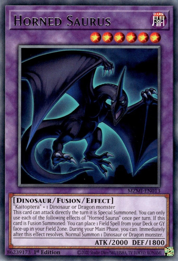 Horned Saurus [MZMI-EN013] Rare | Total Play