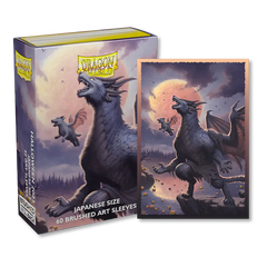 Dragon Shield: Japanese Size 60ct Brushed Art Sleeves - Halloween (2023) | Total Play