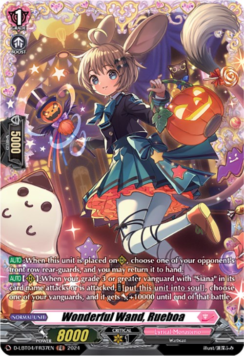 Wonderful Wand, Rueboa (D-LBT04/FR37EN) [Lyrical Monasterio: Trick or Trick!] | Total Play