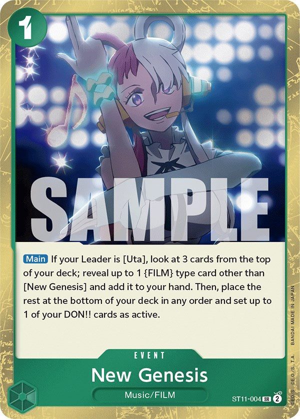 New Genesis [Starter Deck: Uta] | Total Play