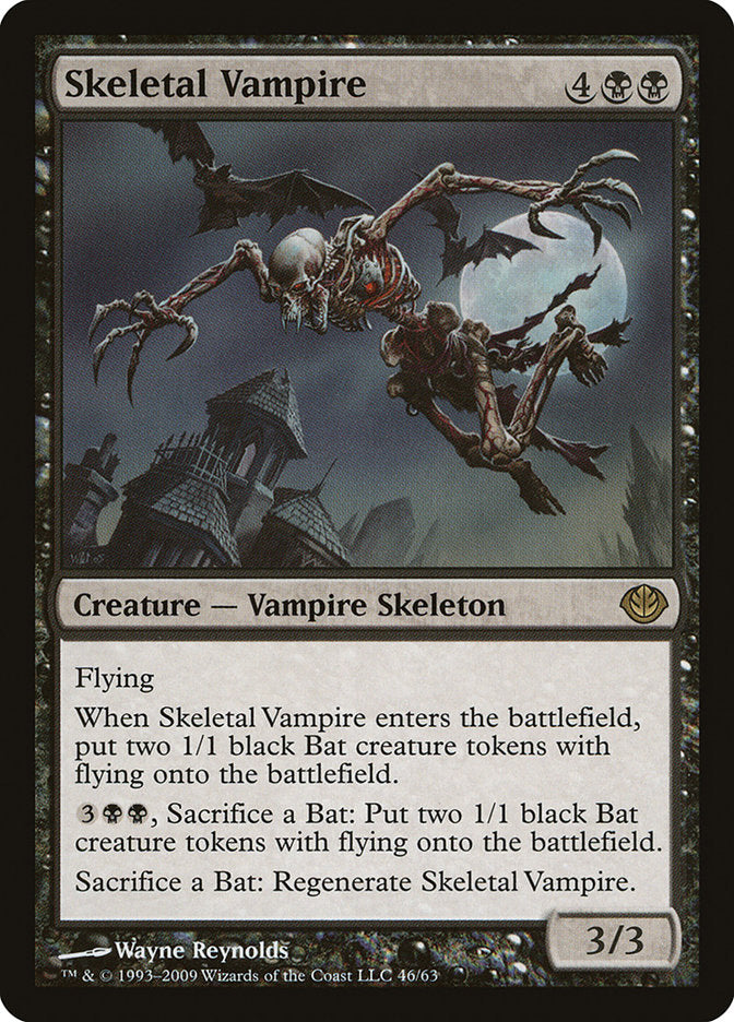 Skeletal Vampire [Duel Decks: Garruk vs. Liliana] | Total Play