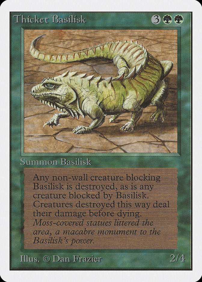 Thicket Basilisk [Unlimited Edition] | Total Play
