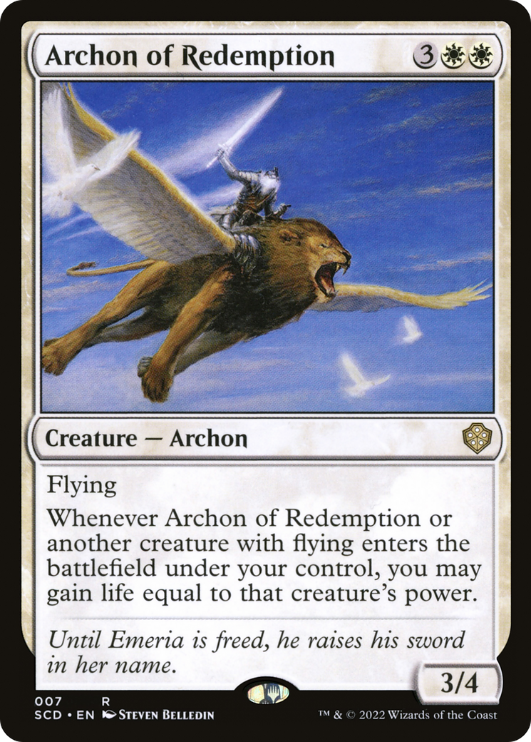 Archon of Redemption [Starter Commander Decks] | Total Play