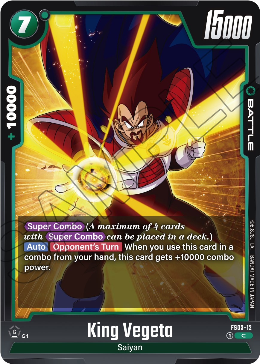 King Vegeta [Starter Deck: Broly] | Total Play