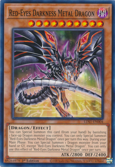 Red-Eyes Darkness Metal Dragon [LDS1-EN004] Common | Total Play